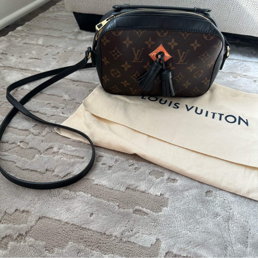 Authentic/ Pre-loved LOUIS VUITTON Monogram Saintonge - Picture 5 of 12